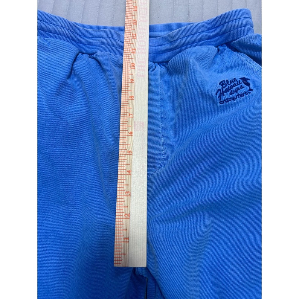 Crazy Shirts Mens Blue Hawaii Dyed Cotton Jogger Canton Pants Size M - Picture 9 of 10